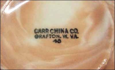 Carr Marbled Creamer
