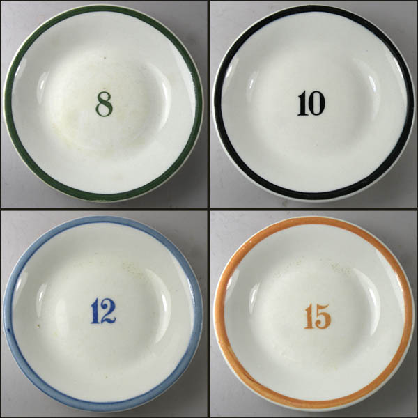 Numbered Fruit Bowls - Mystery
