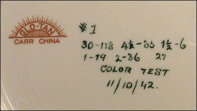 Color Test Plate