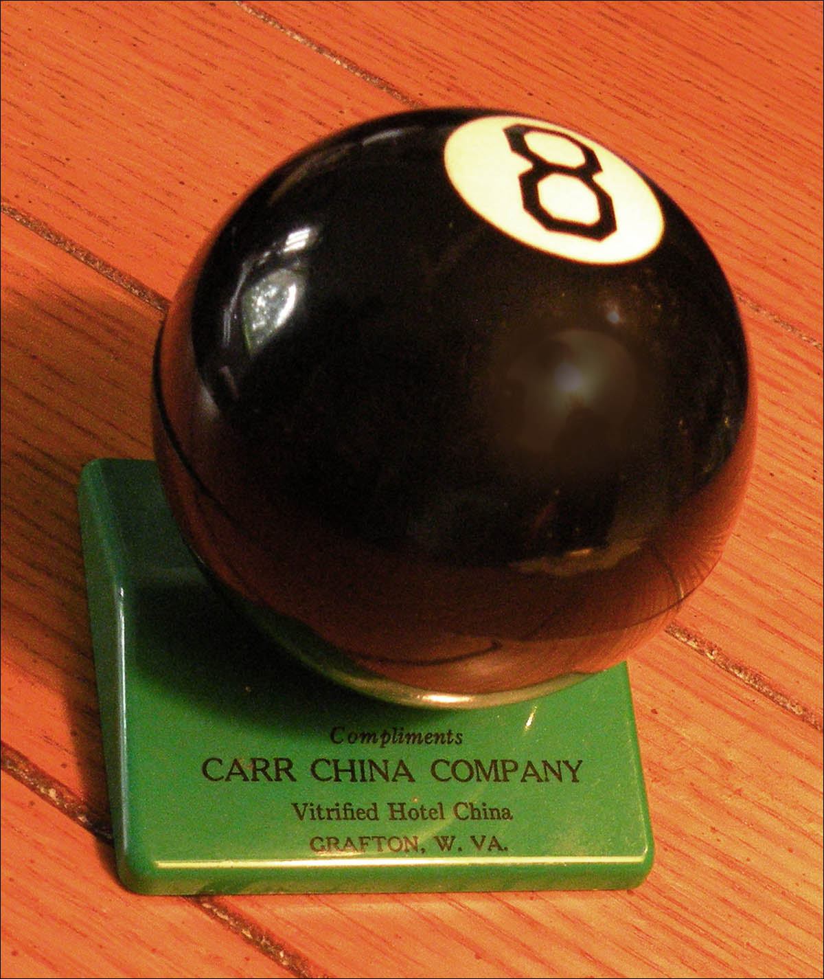 Advertising 8-Ball Lighter