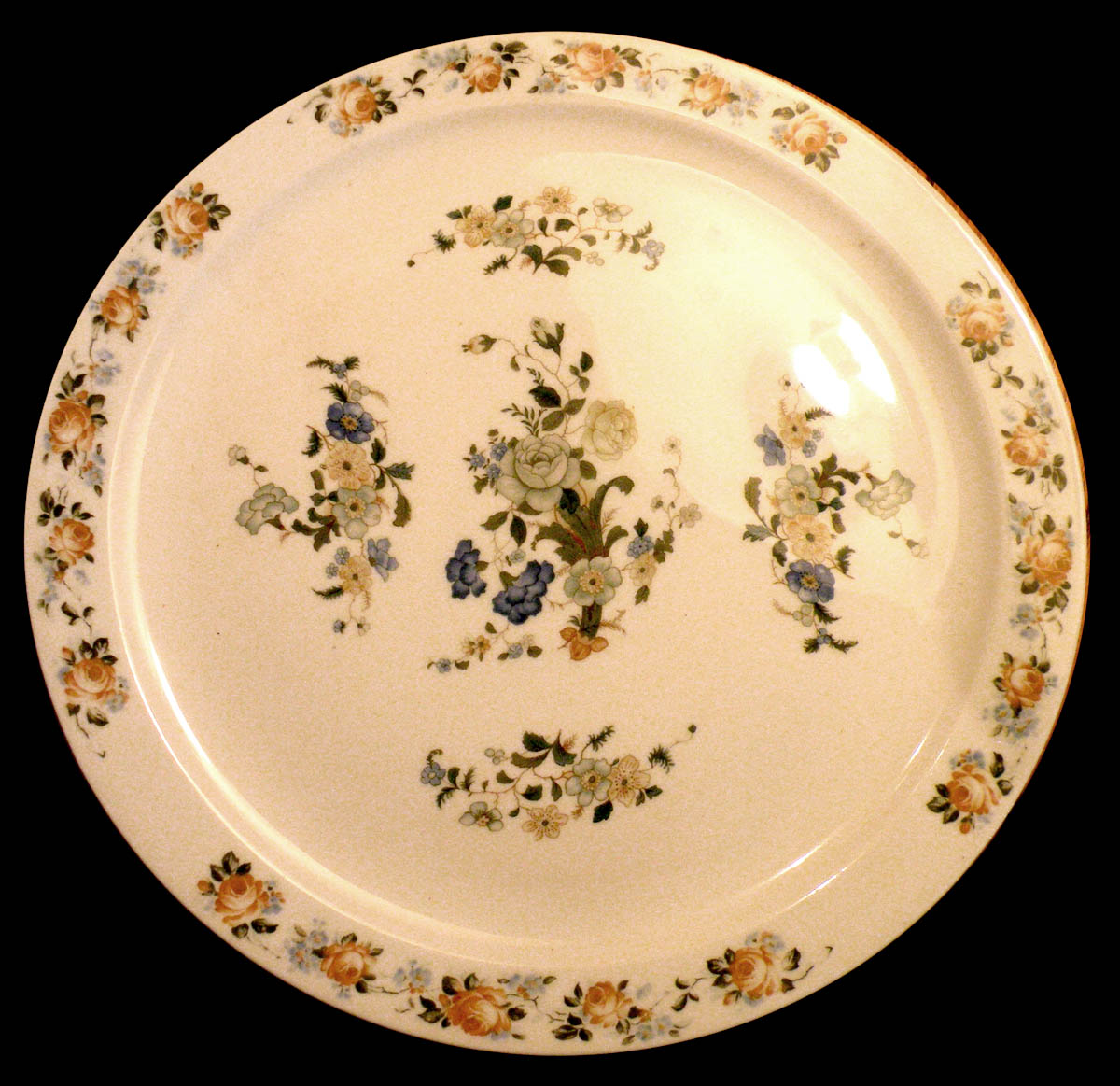 Floral Plate