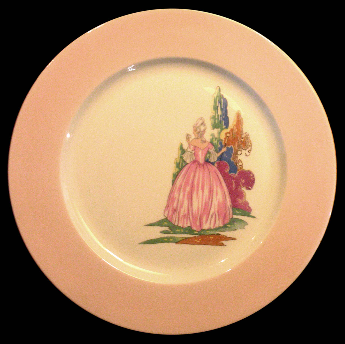 Pink Rho-Dendra Plate