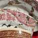 Patterns from top: Ideal pattern (Underglaze Print Pattern #6026-A); Princess pattern (Underglaze Print Pattern #6056); and Nobility (Underglaze Print Pattern #6044).