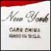 New York backstamp from a 10", three-compartment grill plate.