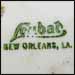 Loubat backstamp, a New Orleans distributor.