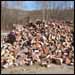The pile of bricks