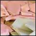 Pink and green shards