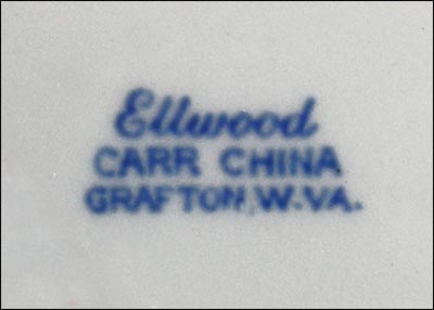 Ellwood pattern, Carr China