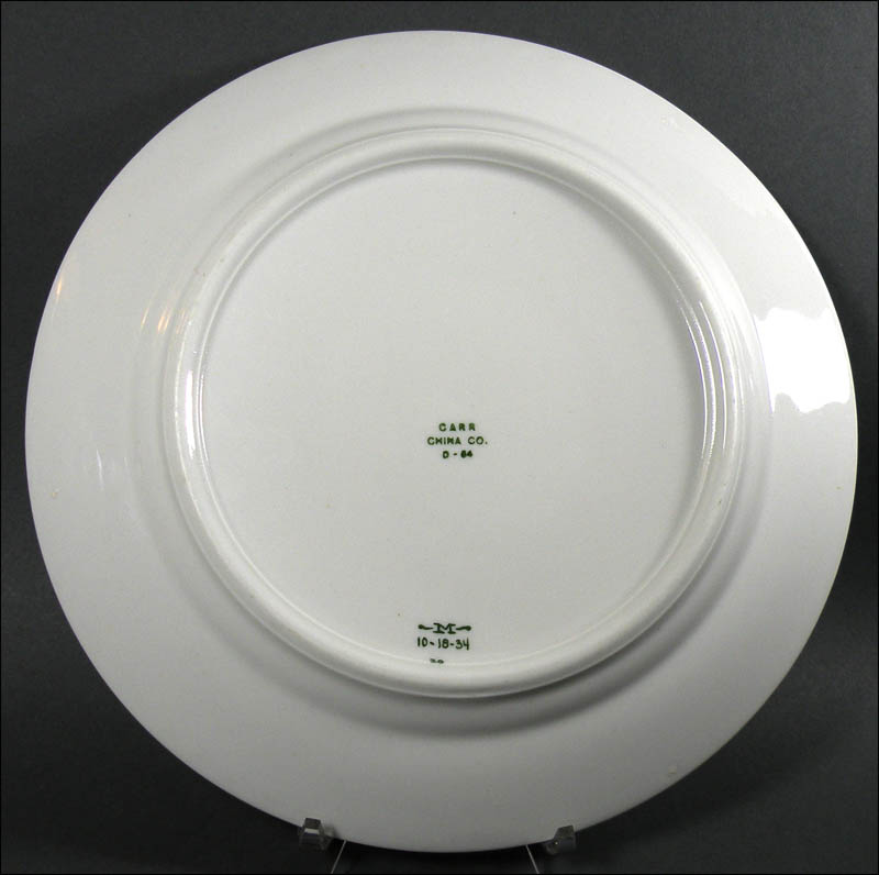 Oct. 18, 1934  Kerr China pattern by Paul Mattson