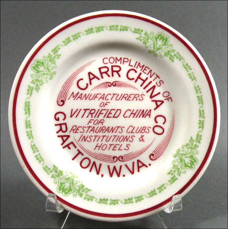 Advertising Plate